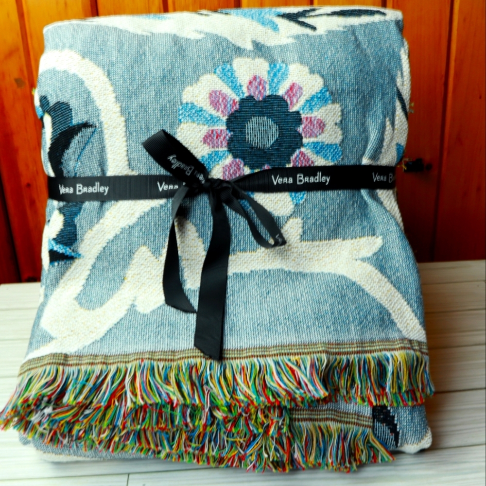 Vera Bradley Woven Throw Blanket